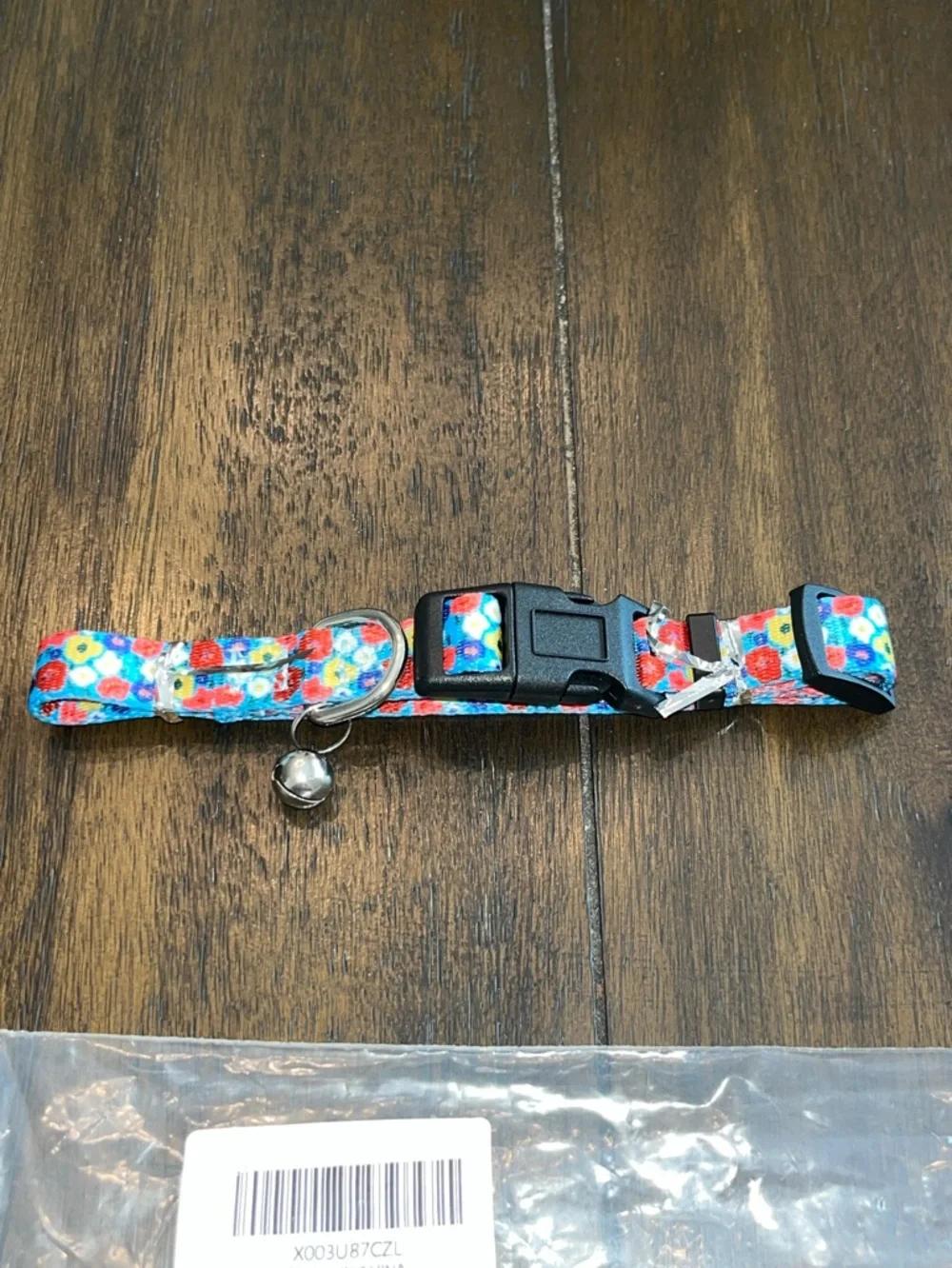 Cat Collar - Beautiful Bright Colored Floral Collection w/ Bell: New w/ Tags